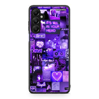 Thumbnail for Samsung Galaxy A05s Collage Stay Wild Θήκη Αγίου Βαλεντίνου από τη Smartfits με σχέδιο στο πίσω μέρος και μαύρο περίβλημα | Smartphone case with colorful back and black bezels by Smartfits