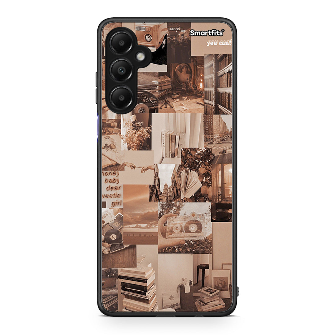 Samsung Galaxy A05s Collage You Can Θήκη Αγίου Βαλεντίνου από τη Smartfits με σχέδιο στο πίσω μέρος και μαύρο περίβλημα | Smartphone case with colorful back and black bezels by Smartfits