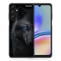 Thumbnail for Θήκη Samsung Galaxy A05s Dark Wolf από τη Smartfits με σχέδιο στο πίσω μέρος και μαύρο περίβλημα | Samsung Galaxy A05s Dark Wolf case with colorful back and black bezels
