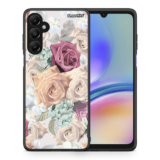 Θήκη Samsung Galaxy A05s Bouquet Floral από τη Smartfits με σχέδιο στο πίσω μέρος και μαύρο περίβλημα | Samsung Galaxy A05s Bouquet Floral case with colorful back and black bezels