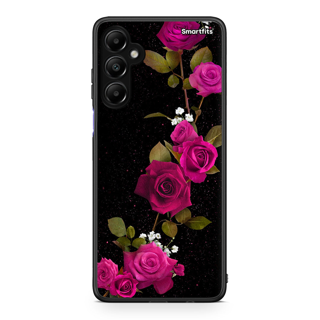 4 - Samsung Galaxy A05s Red Roses Flower case, cover, bumper