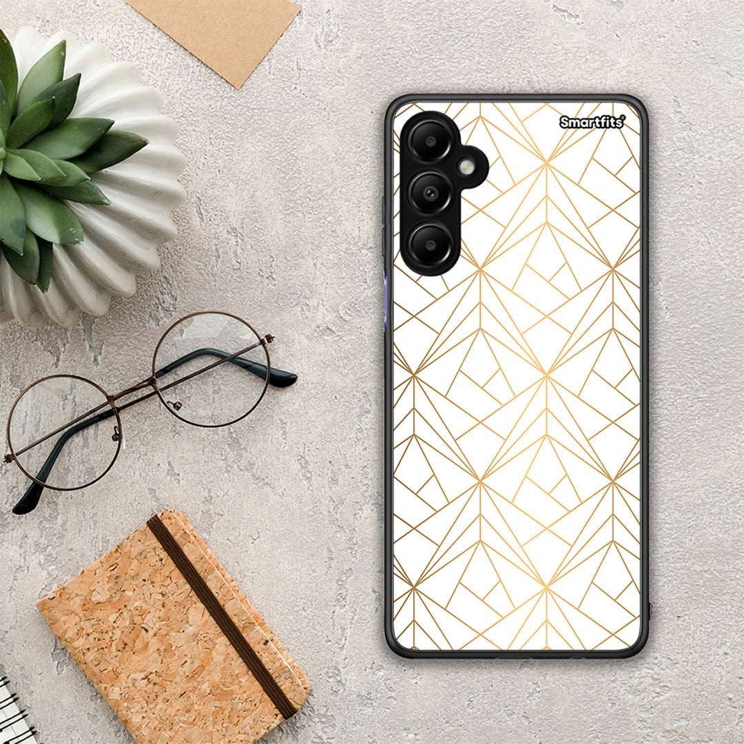 Geometric Luxury White - Samsung Galaxy A05s θήκη