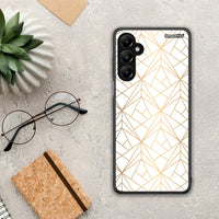 Thumbnail for Geometric Luxury White - Samsung Galaxy A05s θήκη