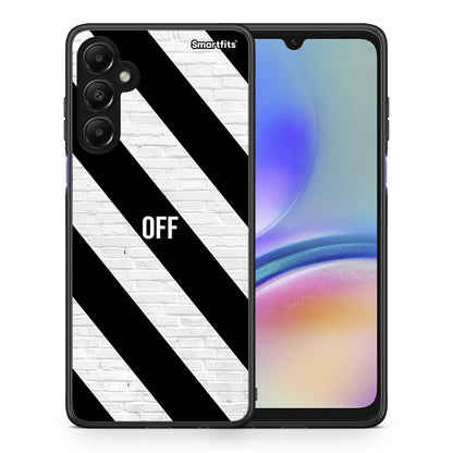 Θήκη Samsung Galaxy A05s Get Off από τη Smartfits με σχέδιο στο πίσω μέρος και μαύρο περίβλημα | Samsung Galaxy A05s Get Off case with colorful back and black bezels