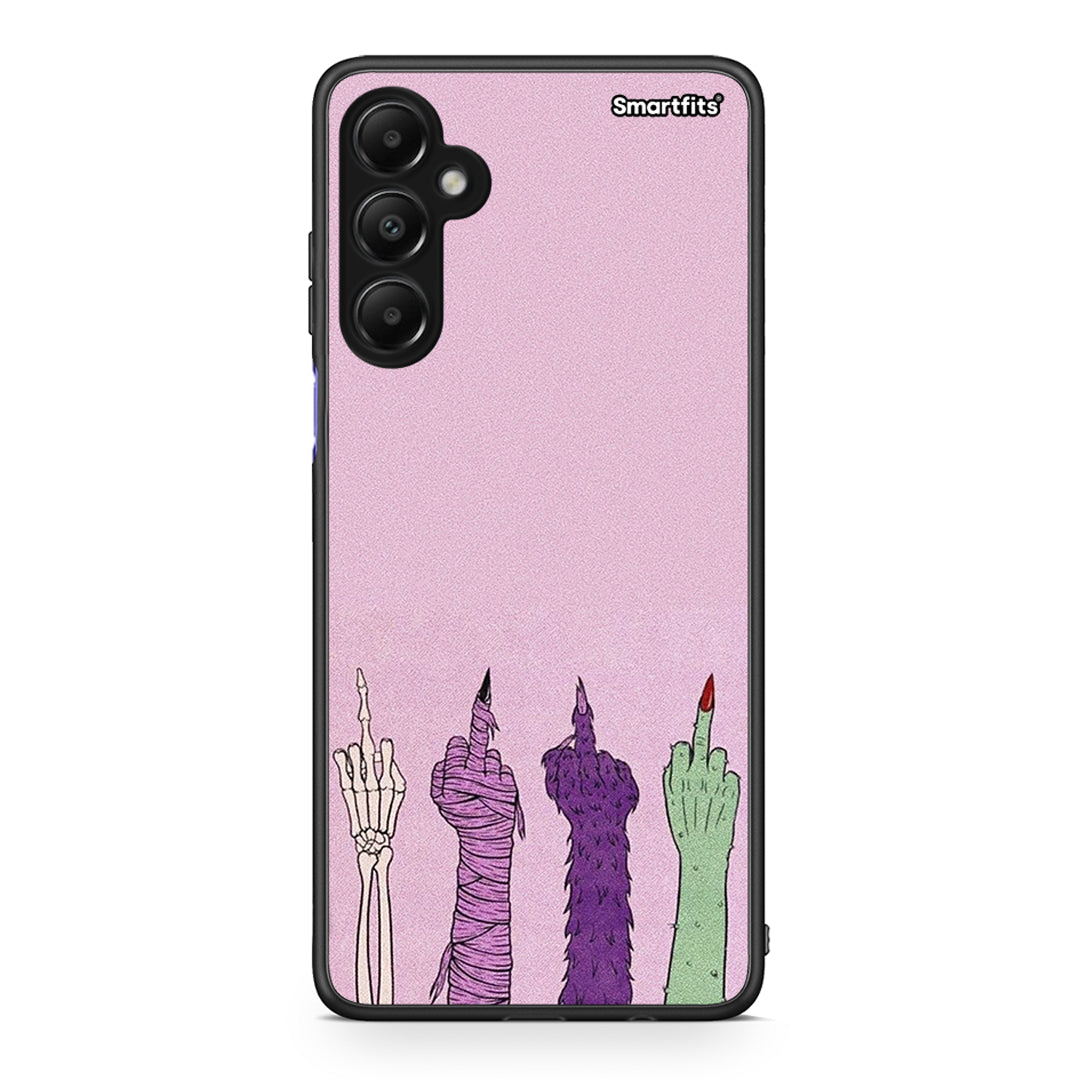 Samsung Galaxy A05s Halloween Be A Lady Θήκη από τη Smartfits με σχέδιο στο πίσω μέρος και μαύρο περίβλημα | Smartphone case with colorful back and black bezels by Smartfits