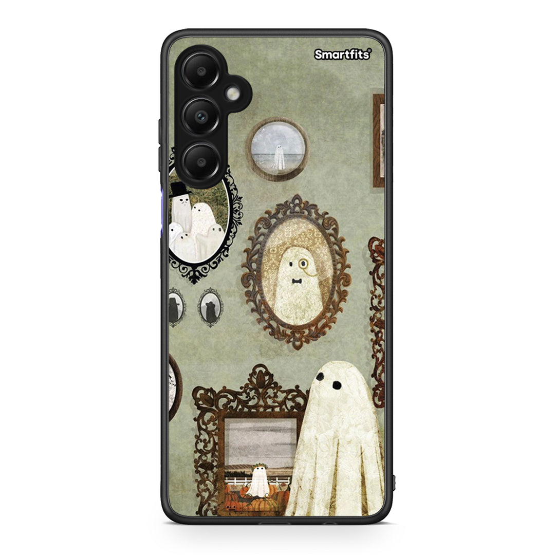 Samsung Galaxy A05s Halloween Ghost Season Θήκη από τη Smartfits με σχέδιο στο πίσω μέρος και μαύρο περίβλημα | Smartphone case with colorful back and black bezels by Smartfits