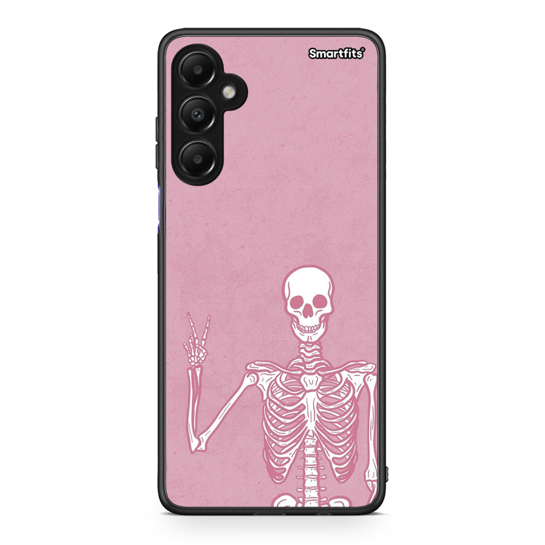 Samsung Galaxy A05s Halloween Motivation Θήκη από τη Smartfits με σχέδιο στο πίσω μέρος και μαύρο περίβλημα | Smartphone case with colorful back and black bezels by Smartfits