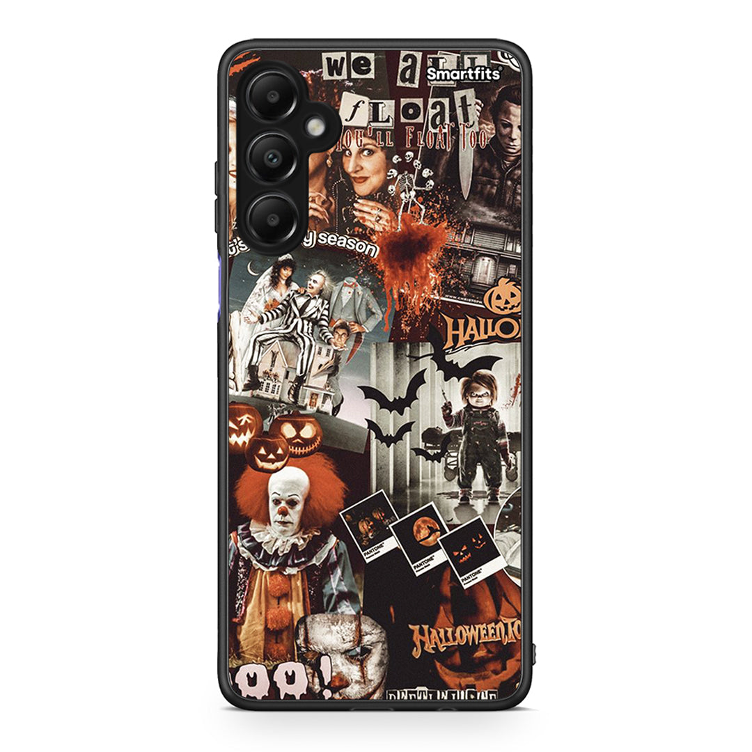 Samsung Galaxy A05s Halloween Spooky Season Θήκη από τη Smartfits με σχέδιο στο πίσω μέρος και μαύρο περίβλημα | Smartphone case with colorful back and black bezels by Smartfits