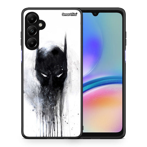Θήκη Samsung Galaxy A05s Paint Bat Hero από τη Smartfits με σχέδιο στο πίσω μέρος και μαύρο περίβλημα | Samsung Galaxy A05s Paint Bat Hero case with colorful back and black bezels