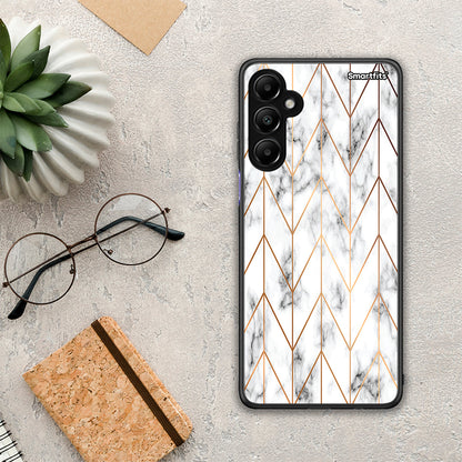 Marble Gold Geometric - Samsung Galaxy A05s θήκη