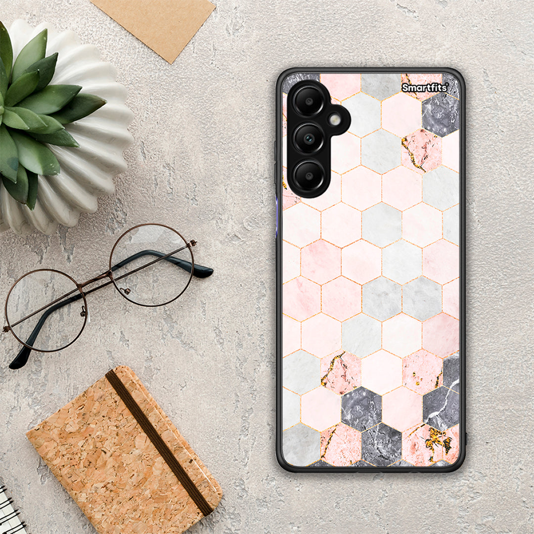 Marble Hexagon Pink - Samsung Galaxy A05s θήκη