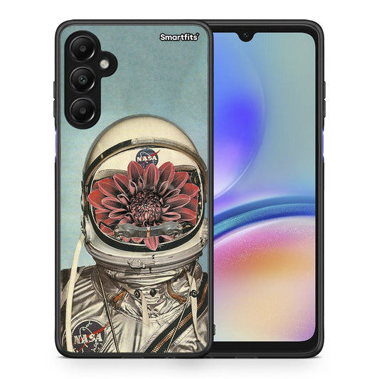 Θήκη Samsung Galaxy A05s Nasa Bloom από τη Smartfits με σχέδιο στο πίσω μέρος και μαύρο περίβλημα | Samsung Galaxy A05s Nasa Bloom case with colorful back and black bezels