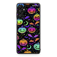 Thumbnail for Samsung Galaxy A05s Neon Halloween θήκη από τη Smartfits με σχέδιο στο πίσω μέρος και μαύρο περίβλημα | Smartphone case with colorful back and black bezels by Smartfits