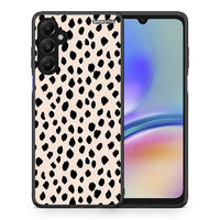 Thumbnail for Θήκη Samsung Galaxy A05s New Polka Dots από τη Smartfits με σχέδιο στο πίσω μέρος και μαύρο περίβλημα | Samsung Galaxy A05s New Polka Dots case with colorful back and black bezels