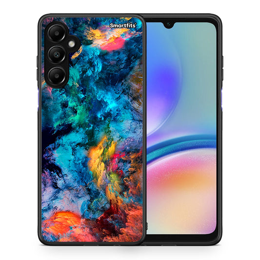 Θήκη Samsung Galaxy A05s Crayola Paint από τη Smartfits με σχέδιο στο πίσω μέρος και μαύρο περίβλημα | Samsung Galaxy A05s Crayola Paint case with colorful back and black bezels