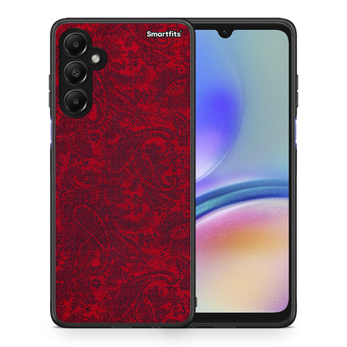 Θήκη Samsung Galaxy A05s Paisley Cashmere από τη Smartfits με σχέδιο στο πίσω μέρος και μαύρο περίβλημα | Samsung Galaxy A05s Paisley Cashmere case with colorful back and black bezels