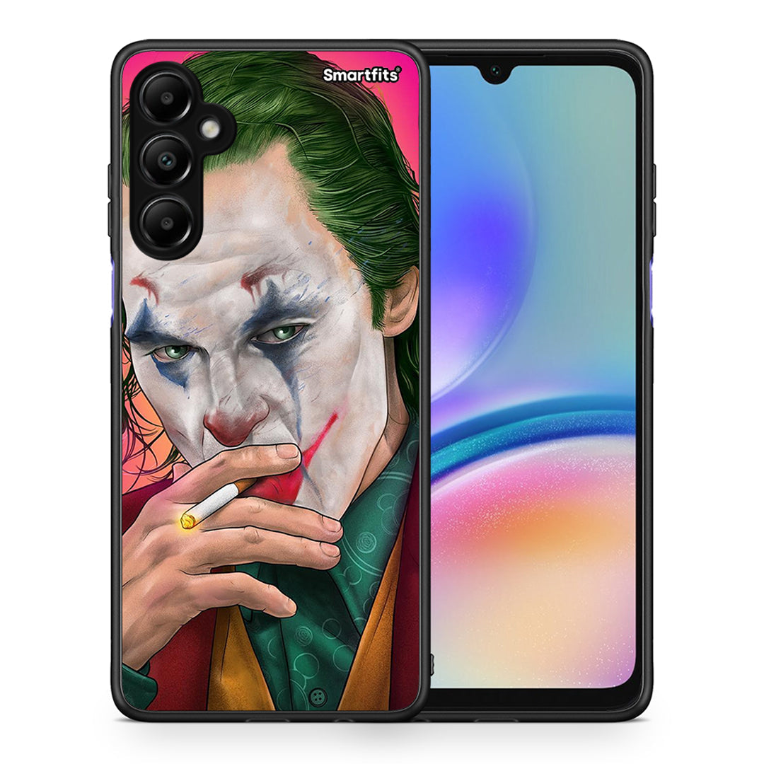 Θήκη Samsung Galaxy A05s JokesOnU PopArt από τη Smartfits με σχέδιο στο πίσω μέρος και μαύρο περίβλημα | Samsung Galaxy A05s JokesOnU PopArt case with colorful back and black bezels