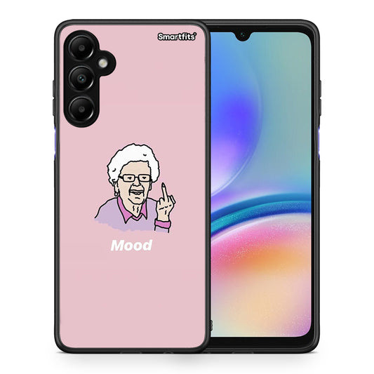 Θήκη Samsung Galaxy A05s Mood PopArt από τη Smartfits με σχέδιο στο πίσω μέρος και μαύρο περίβλημα | Samsung Galaxy A05s Mood PopArt case with colorful back and black bezels