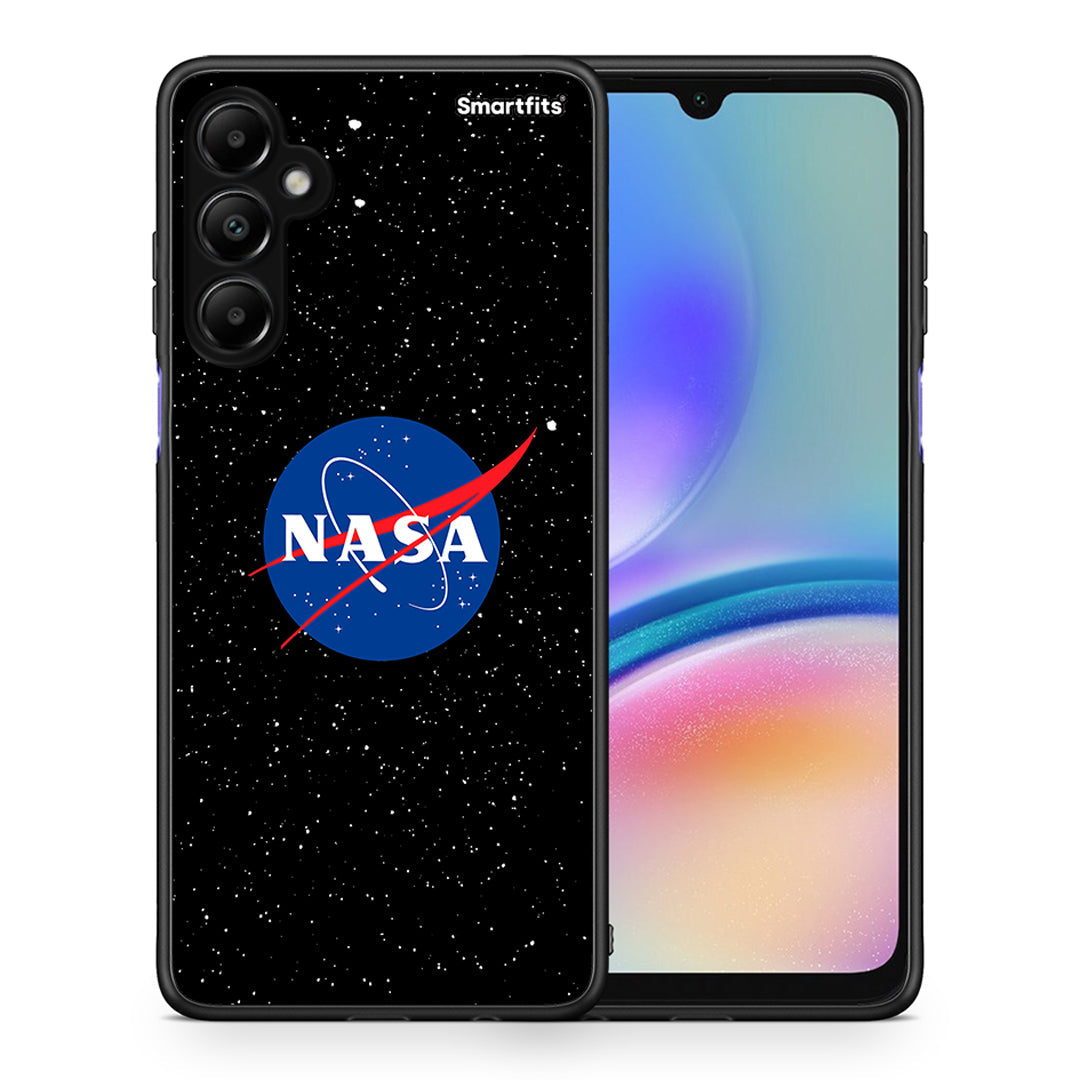Θήκη Samsung Galaxy A05s NASA PopArt από τη Smartfits με σχέδιο στο πίσω μέρος και μαύρο περίβλημα | Samsung Galaxy A05s NASA PopArt case with colorful back and black bezels