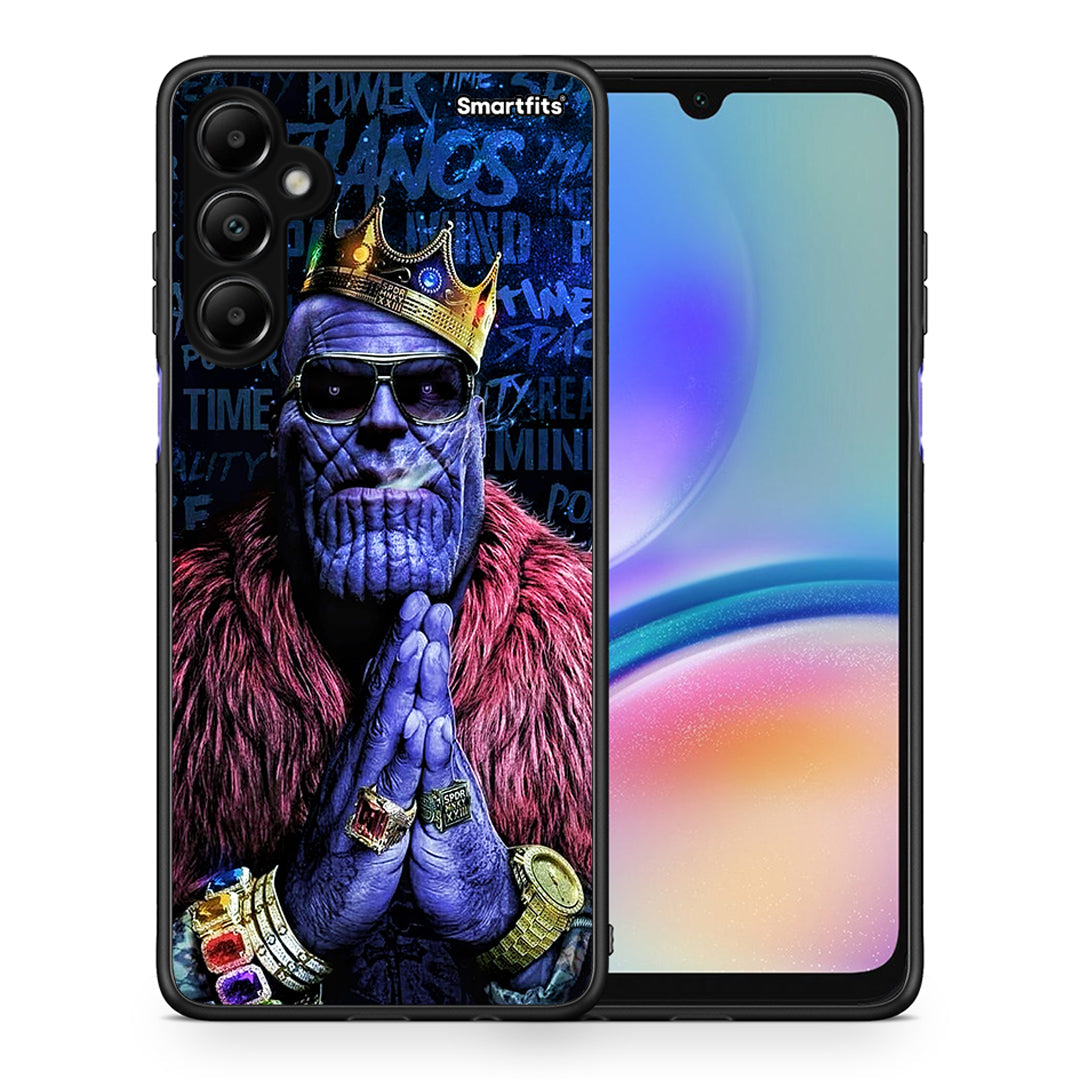 Θήκη Samsung Galaxy A05s Thanos PopArt από τη Smartfits με σχέδιο στο πίσω μέρος και μαύρο περίβλημα | Samsung Galaxy A05s Thanos PopArt case with colorful back and black bezels