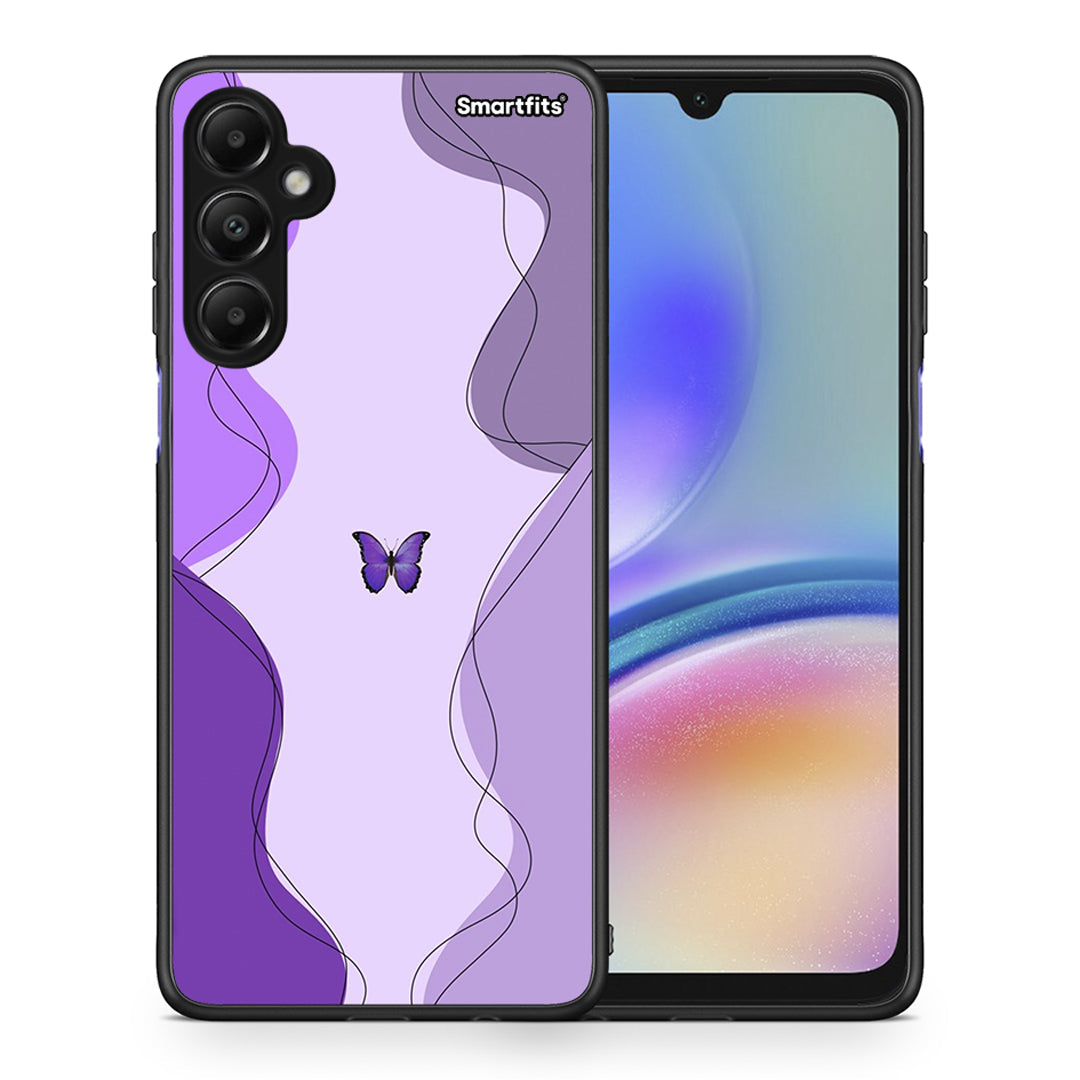 Purple Mariposa - Samsung Galaxy A05s θήκη