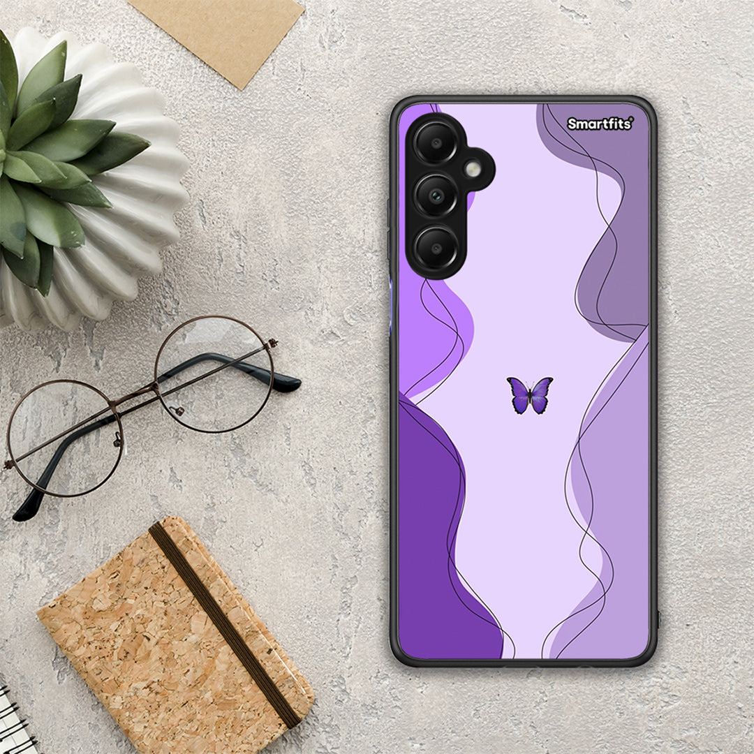 Purple Mariposa - Samsung Galaxy A05s θήκη