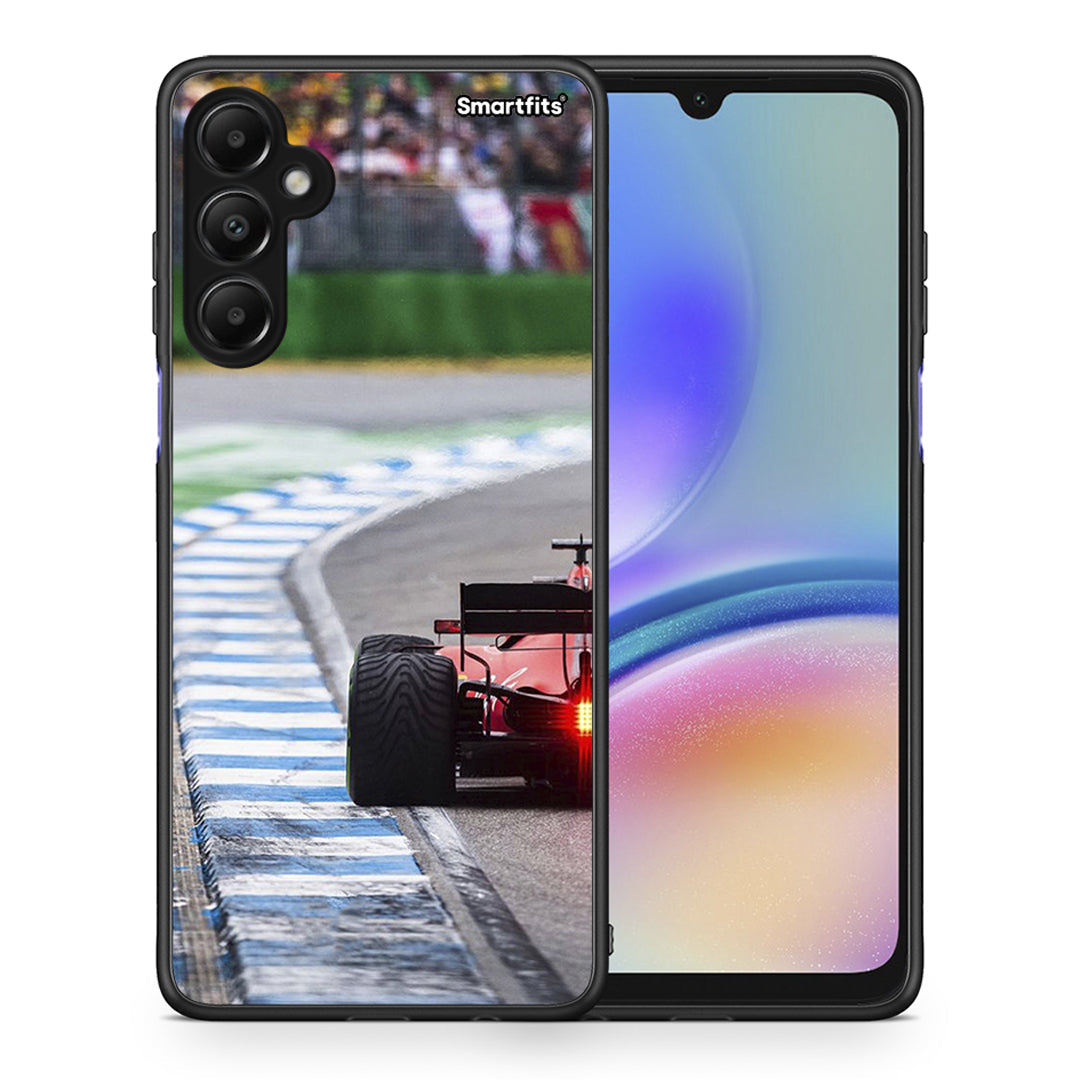Θήκη Samsung Galaxy A05s Racing Vibes από τη Smartfits με σχέδιο στο πίσω μέρος και μαύρο περίβλημα | Samsung Galaxy A05s Racing Vibes case with colorful back and black bezels