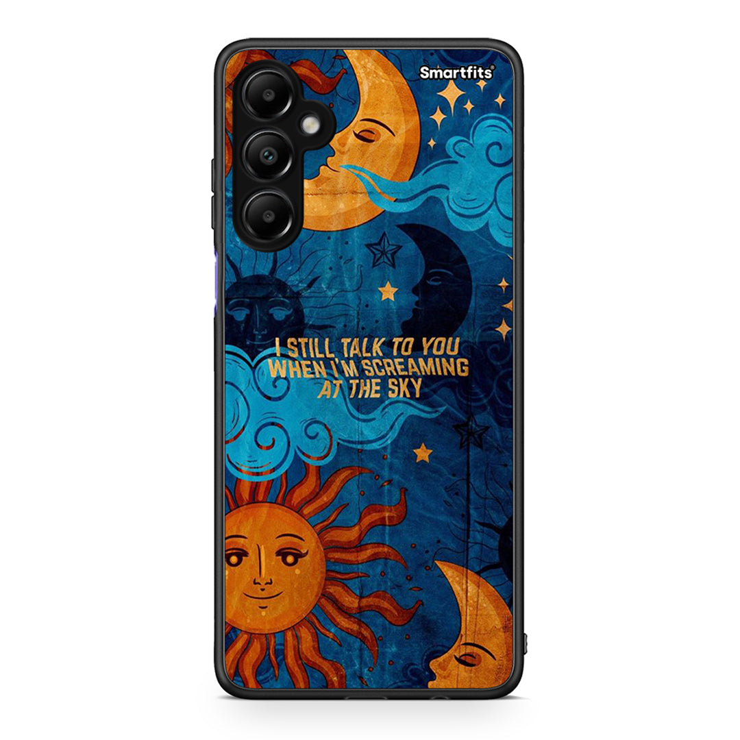 Samsung Galaxy A05s Screaming Sky θήκη από τη Smartfits με σχέδιο στο πίσω μέρος και μαύρο περίβλημα | Smartphone case with colorful back and black bezels by Smartfits