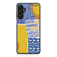 Thumbnail for Samsung Galaxy A05s Sunset Memories Θήκη από τη Smartfits με σχέδιο στο πίσω μέρος και μαύρο περίβλημα | Smartphone case with colorful back and black bezels by Smartfits
