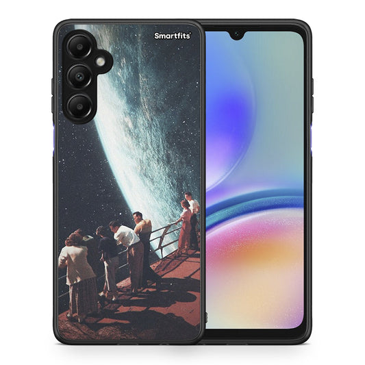 Θήκη Samsung Galaxy A05s Surreal View από τη Smartfits με σχέδιο στο πίσω μέρος και μαύρο περίβλημα | Samsung Galaxy A05s Surreal View case with colorful back and black bezels