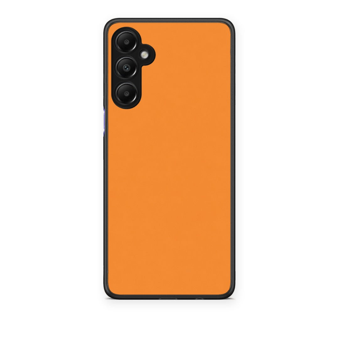 Θήκη Samsung Galaxy A05s Tangerine Orange από τη Smartfits με σχέδιο στο πίσω μέρος και μαύρο περίβλημα | Samsung Galaxy A05s Tangerine Orange case with colorful back and black bezels