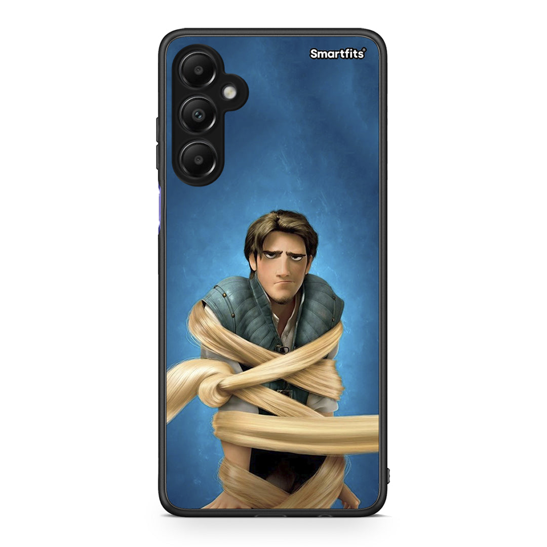 Samsung Galaxy A05s Tangled 1 Θήκη Αγίου Βαλεντίνου από τη Smartfits με σχέδιο στο πίσω μέρος και μαύρο περίβλημα | Smartphone case with colorful back and black bezels by Smartfits