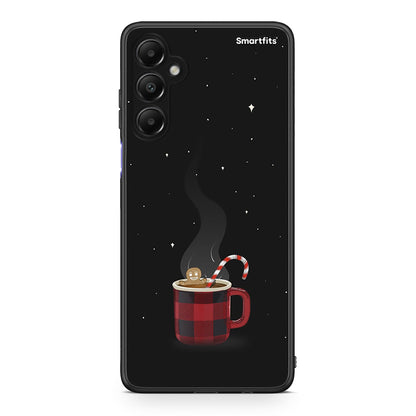 Samsung Galaxy A05s Xmas Bathing θήκη από τη Smartfits με σχέδιο στο πίσω μέρος και μαύρο περίβλημα | Smartphone case with colorful back and black bezels by Smartfits