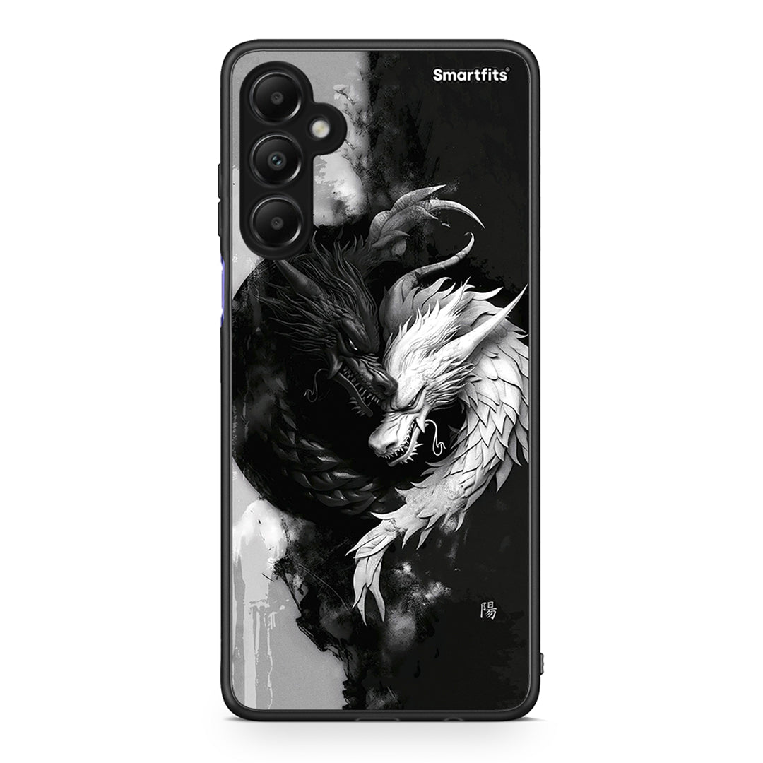 Samsung Galaxy A05s Yin Yang Θήκη από τη Smartfits με σχέδιο στο πίσω μέρος και μαύρο περίβλημα | Smartphone case with colorful back and black bezels by Smartfits