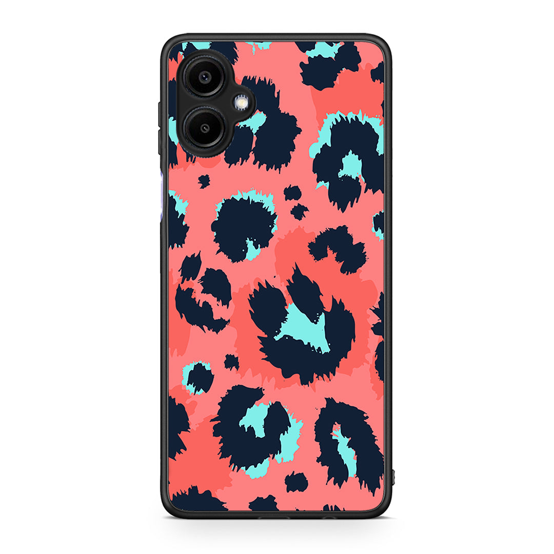 22 - Samsung Galaxy A06 Pink Leopard Animal case, cover, bumper