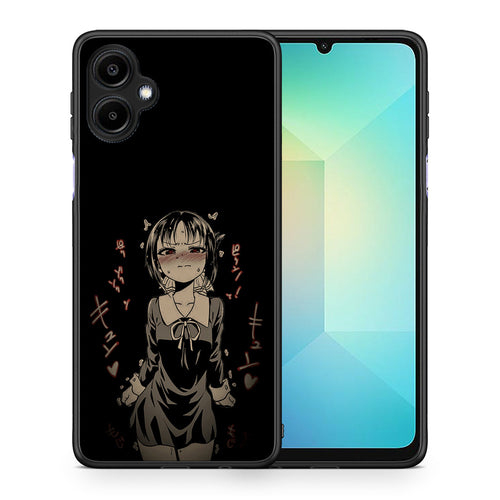 Θήκη Samsung Galaxy A06 Anime Girl από τη Smartfits με σχέδιο στο πίσω μέρος και μαύρο περίβλημα | Samsung Galaxy A06 Anime Girl case with colorful back and black bezels