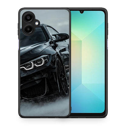 Θήκη Samsung Galaxy A06 Black BMW από τη Smartfits με σχέδιο στο πίσω μέρος και μαύρο περίβλημα | Samsung Galaxy A06 Black BMW case with colorful back and black bezels