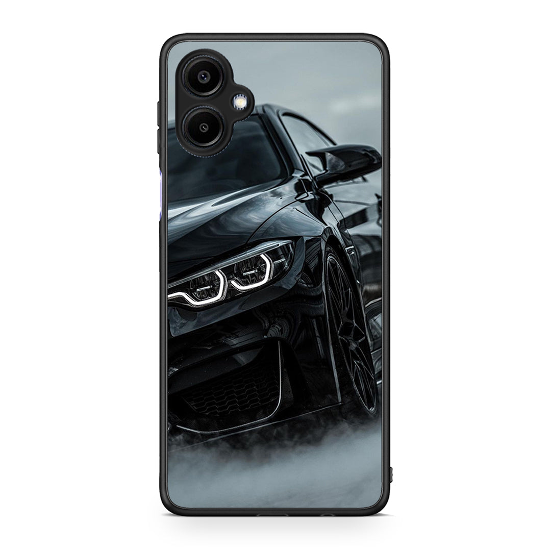 Samsung Galaxy A06 Black BMW θήκη από τη Smartfits με σχέδιο στο πίσω μέρος και μαύρο περίβλημα | Smartphone case with colorful back and black bezels by Smartfits