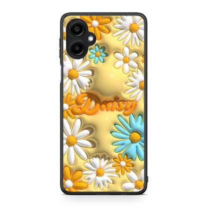 Samsung Galaxy A06 Bubble Daisies θήκη από τη Smartfits με σχέδιο στο πίσω μέρος και μαύρο περίβλημα | Smartphone case with colorful back and black bezels by Smartfits