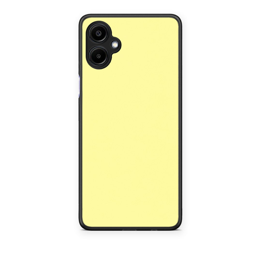 Θήκη Samsung Galaxy A06 Butter Yellow από τη Smartfits με σχέδιο στο πίσω μέρος και μαύρο περίβλημα | Samsung Galaxy A06 Butter Yellow case with colorful back and black bezels