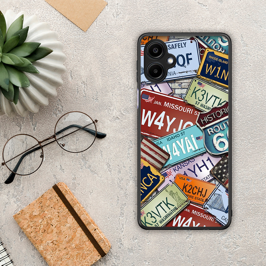 Car Plates - Samsung Galaxy A06 θήκη