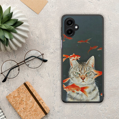 Cat Goldfish - Samsung Galaxy A06 θήκη
