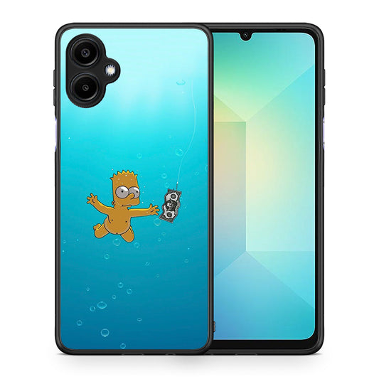 Θήκη Samsung Galaxy A06 Chasing Money από τη Smartfits με σχέδιο στο πίσω μέρος και μαύρο περίβλημα | Samsung Galaxy A06 Chasing Money case with colorful back and black bezels