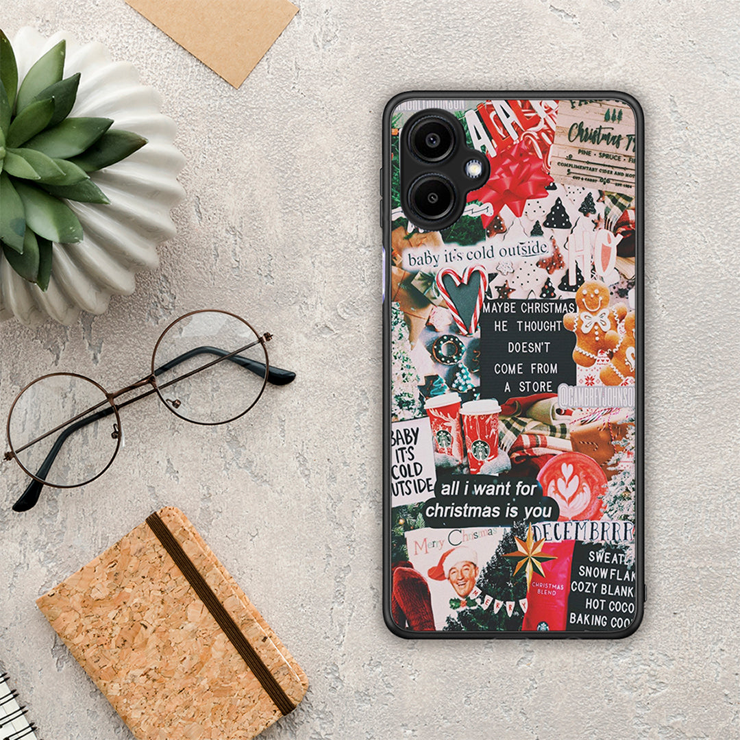 Christmas Happiness - Samsung Galaxy A06 θήκη
