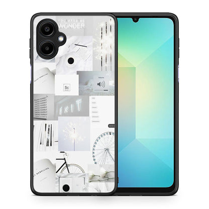 Collage Make Me Wonder - Samsung Galaxy A06 θήκη