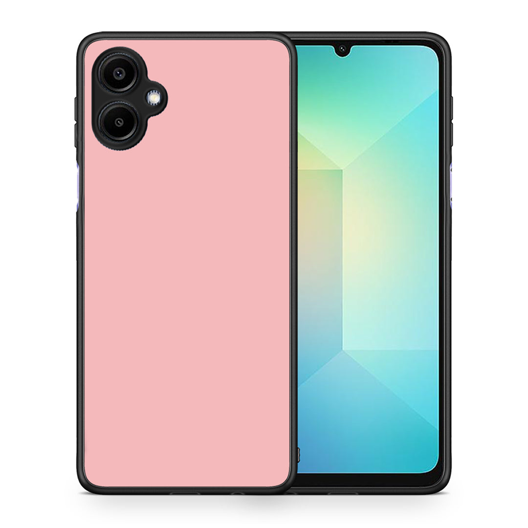 Θήκη Samsung Galaxy A06 Nude Color από τη Smartfits με σχέδιο στο πίσω μέρος και μαύρο περίβλημα | Samsung Galaxy A06 Nude Color case with colorful back and black bezels