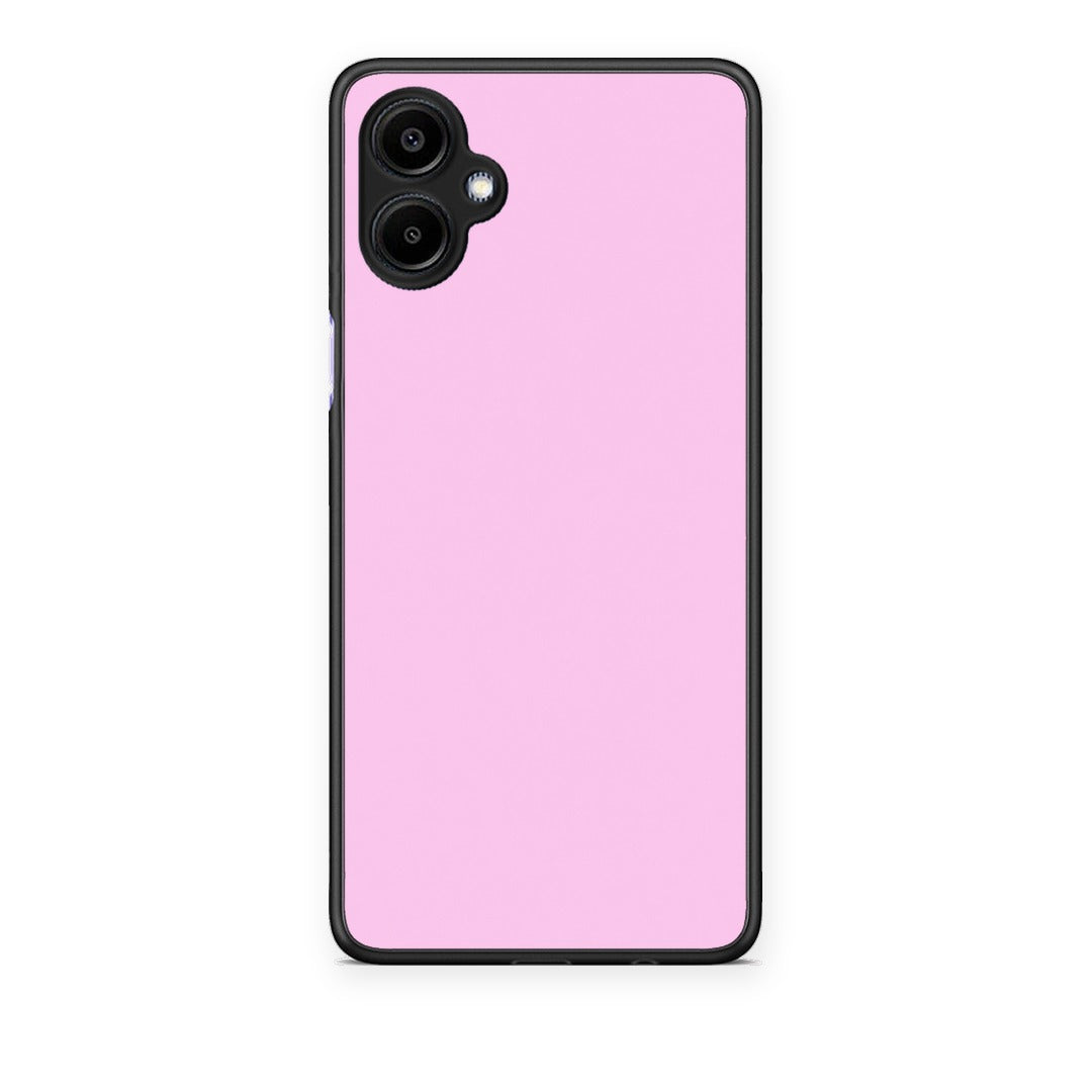 Θήκη Samsung Galaxy A06 Cotton Candy Pink από τη Smartfits με σχέδιο στο πίσω μέρος και μαύρο περίβλημα | Samsung Galaxy A06 Cotton Candy Pink case with colorful back and black bezels