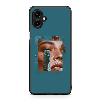 Samsung Galaxy A06 Cry An Ocean θήκη από τη Smartfits με σχέδιο στο πίσω μέρος και μαύρο περίβλημα | Smartphone case with colorful back and black bezels by Smartfits