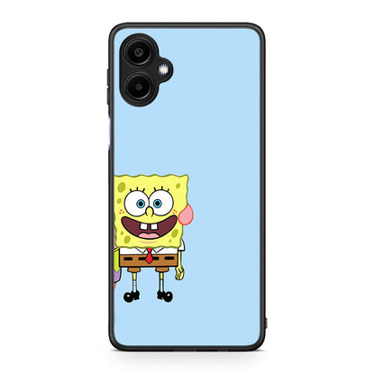 Samsung Galaxy A06 Friends Bob θήκη από τη Smartfits με σχέδιο στο πίσω μέρος και μαύρο περίβλημα | Smartphone case with colorful back and black bezels by Smartfits