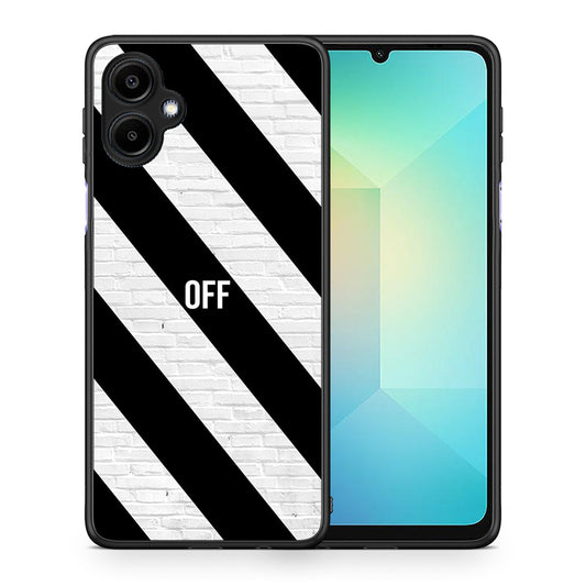 Θήκη Samsung Galaxy A06 Get Off από τη Smartfits με σχέδιο στο πίσω μέρος και μαύρο περίβλημα | Samsung Galaxy A06 Get Off case with colorful back and black bezels